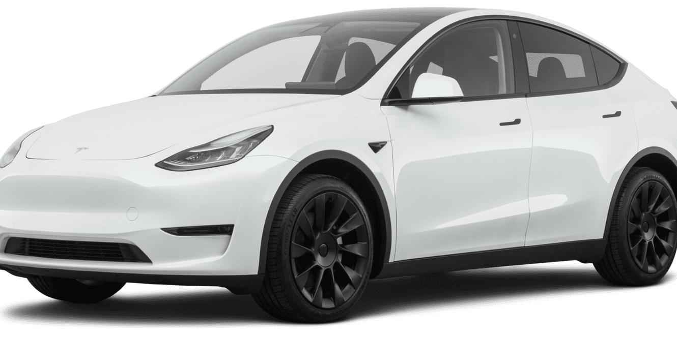 TESLA MODEL Y 2021 5YJYGDEE0MF185099 image